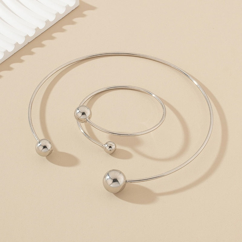 🎁 Brazalete Esfera Dorada Minimalista (100% off)