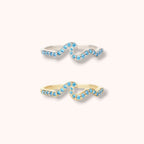 Blue Wave 925 Sterling Silver Ring