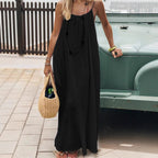 Vestido Maxi Espalda Descubierta