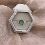 Sea Glass Glow 925 Sterling Silver Ring