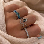 Ocean Edge Crest 925 Sterling Silver Ring
