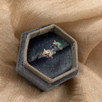 Double Turtle Open  925 Sterling Silver Ring