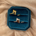 Manta Ray Open 925 Sterling Silver Ring Minimal Ocean Adjustable Ring