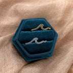 Blue Wave 925 Sterling Silver Ring