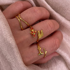 Dual Tide 925 Sterling Silver Ring