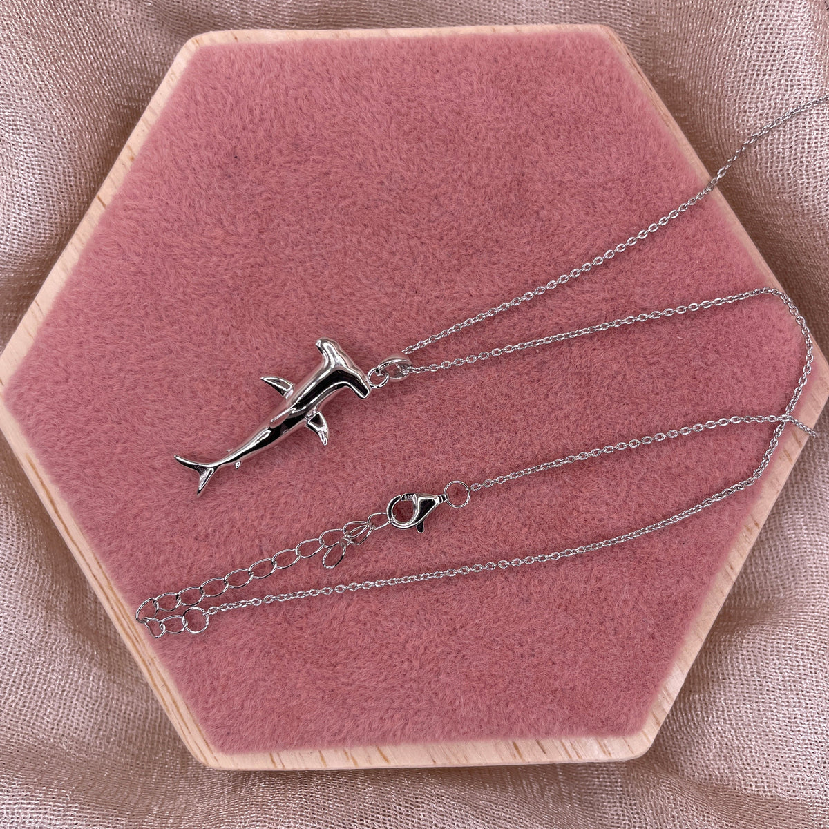 Hammerhead Shark 925 Sterling Silver Necklace (Limited Edition)