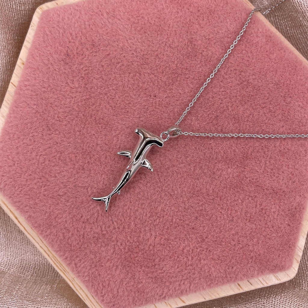 Hammerhead Shark 925 Sterling Silver Necklace (Limited Edition)