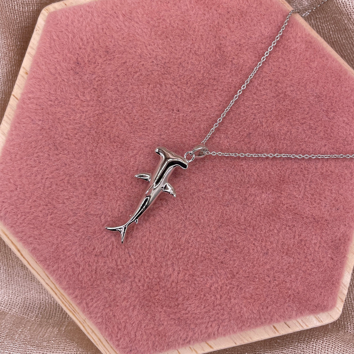 Hammerhead Shark 925 Sterling Silver Necklace (Limited Edition)