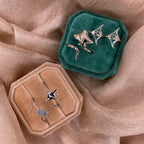 Manta Ray Hoop Earrings 925 Sterling Silver