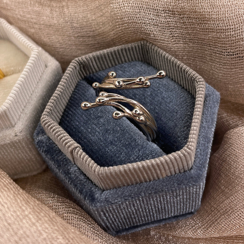 Crashing Wave 925 Sterling Silver Ring