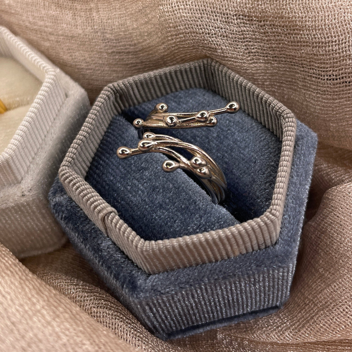 Crashing Wave 925 Sterling Silver Ring