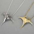 Manta Ray 925 Sterling Silver Necklace