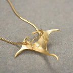 Manta Ray 925 Sterling Silver Necklace