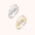 Pearl Bloom Freshwater Pearl Open 925 Sterling Silver Ring