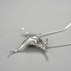 Manta Ray 925 Sterling Silver Necklace