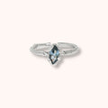 Moonlit Adjustable 925 Sterling Silver Ring