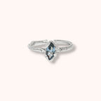 Moonlit Adjustable 925 Sterling Silver Ring