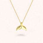 Whale Tail 925 Sterling Silver Necklace