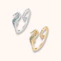 Satin Seahorse 925 Sterling Silver Ring