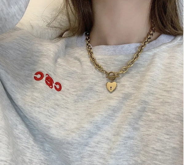 Gargantilla Corazón Dorado