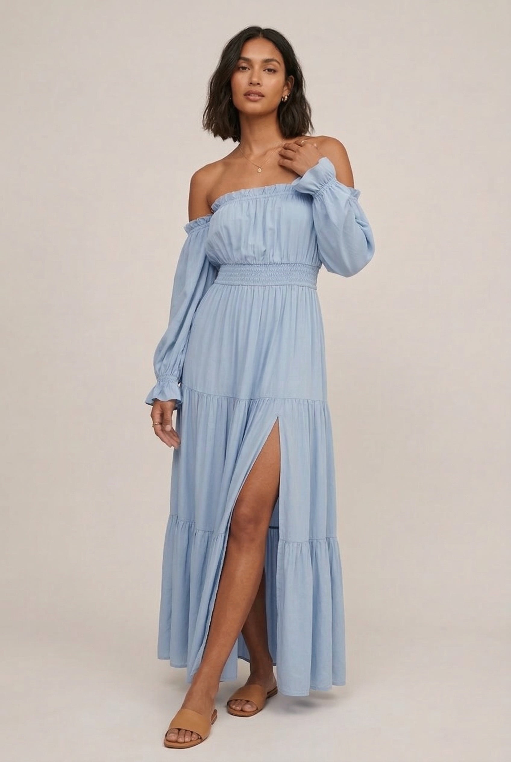 Vestido de Capas Calypso