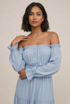 Vestido de Capas Calypso