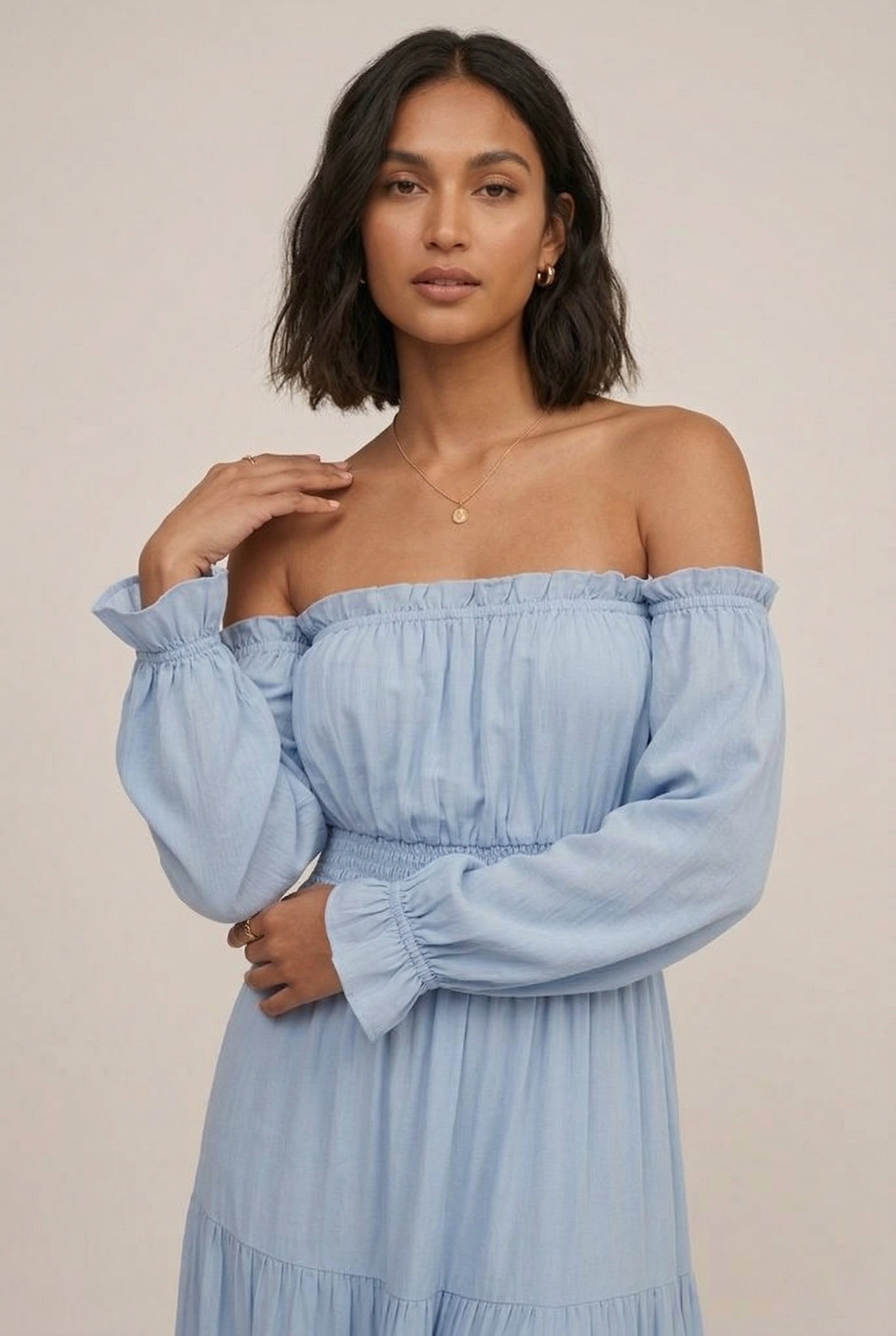 Vestido de Capas Calypso