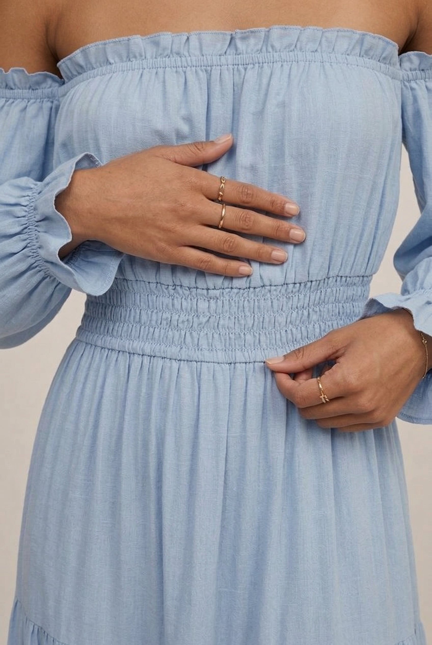 Vestido de Capas Calypso