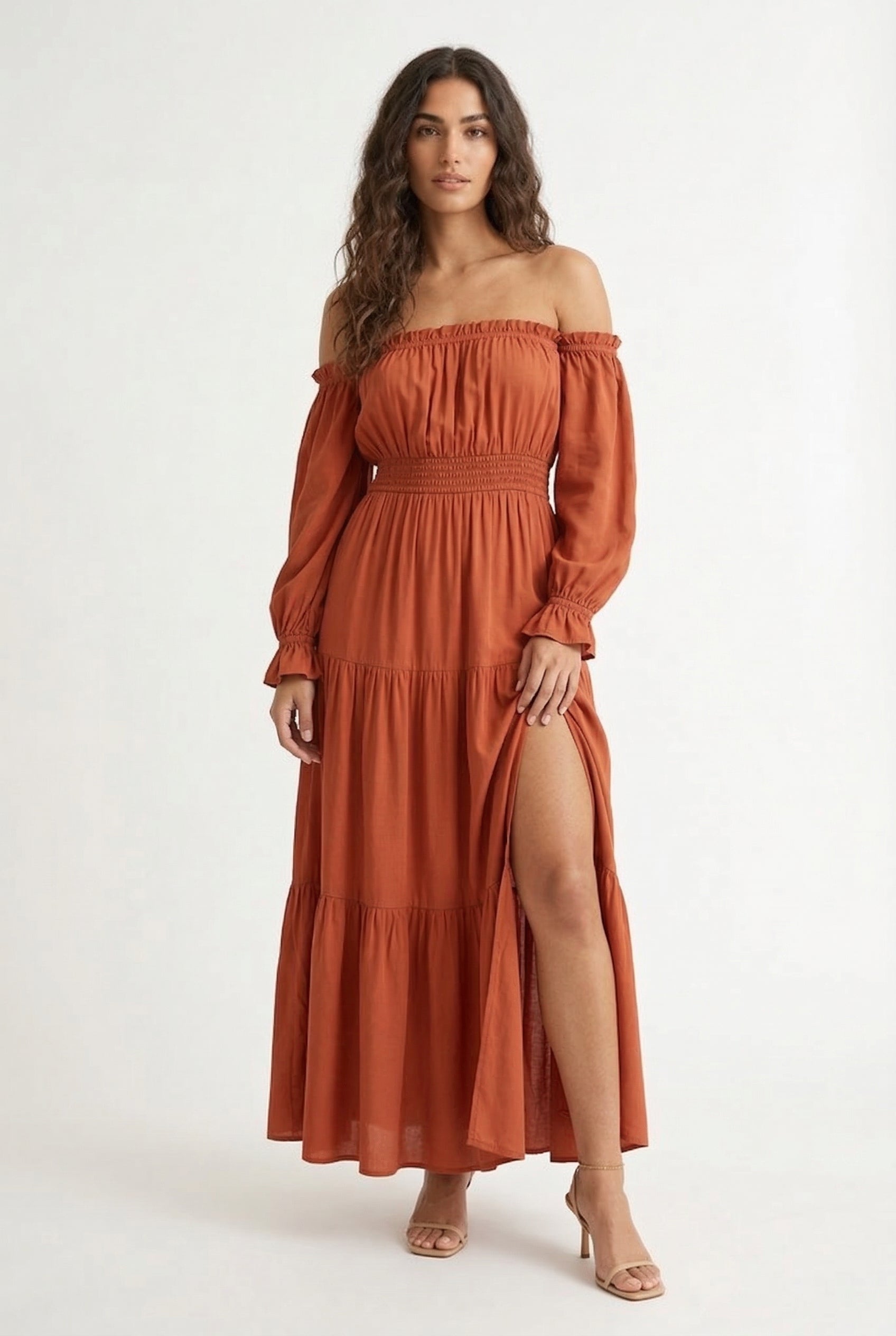 Vestido de Capas Calypso