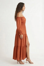 Vestido de Capas Calypso