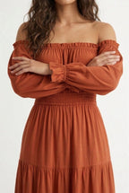 Vestido de Capas Calypso