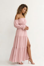 Vestido de Capas Calypso