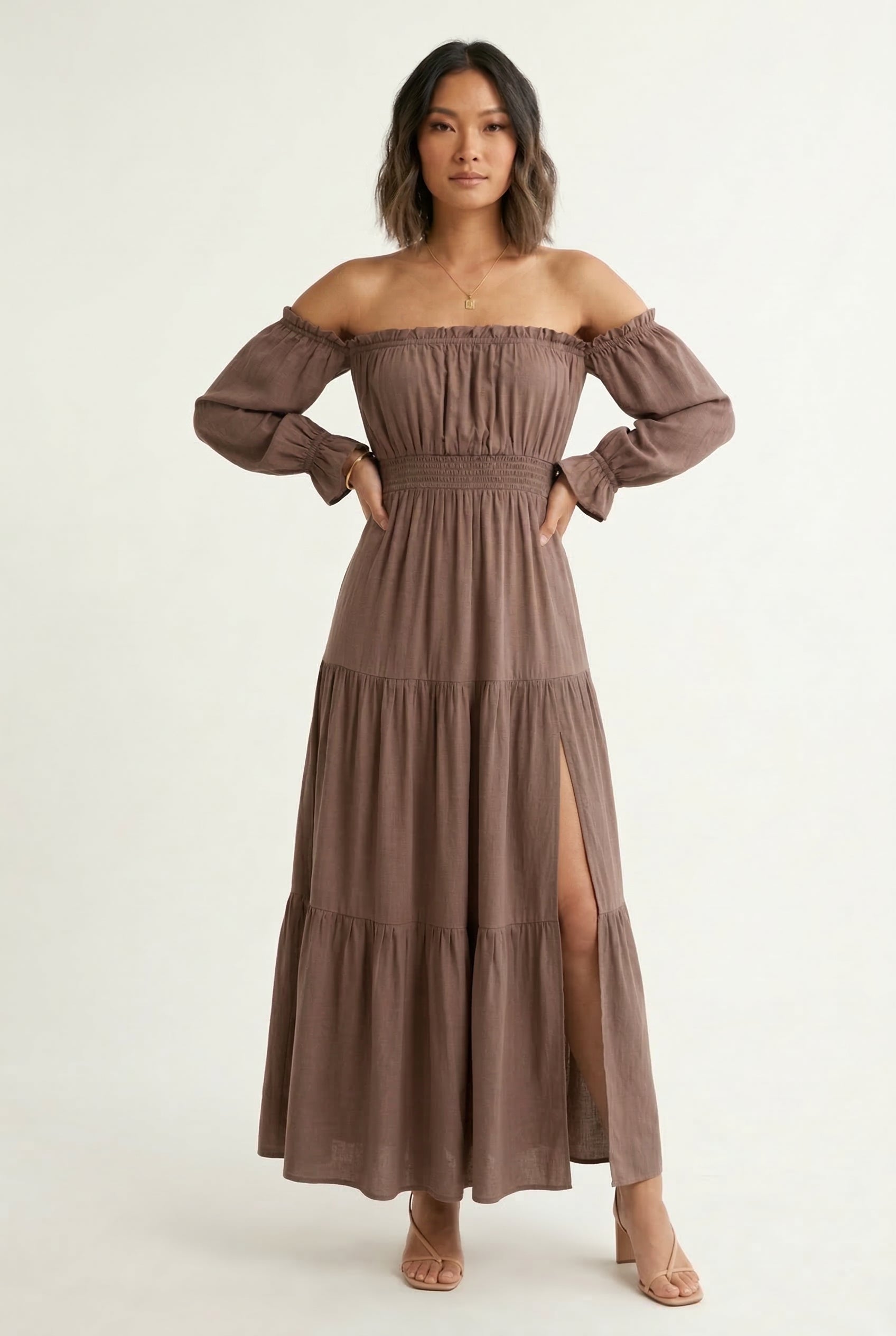 Vestido de Capas Calypso