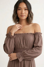 Vestido de Capas Calypso