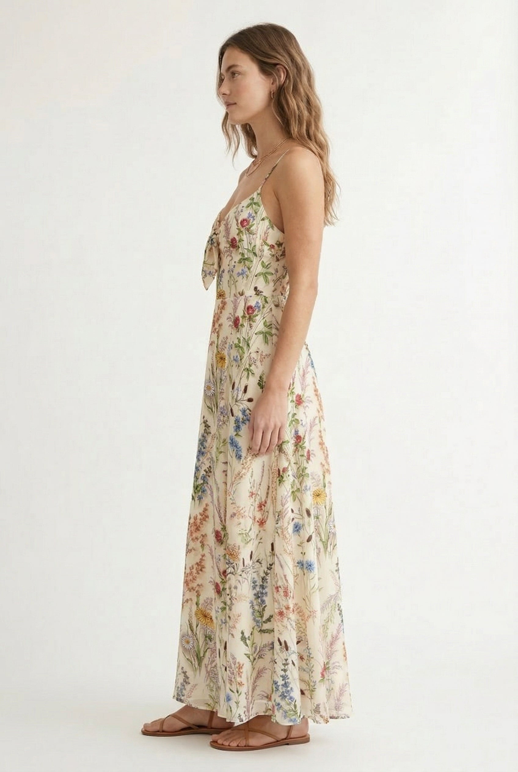 Vestido Maxi Floral Riviera