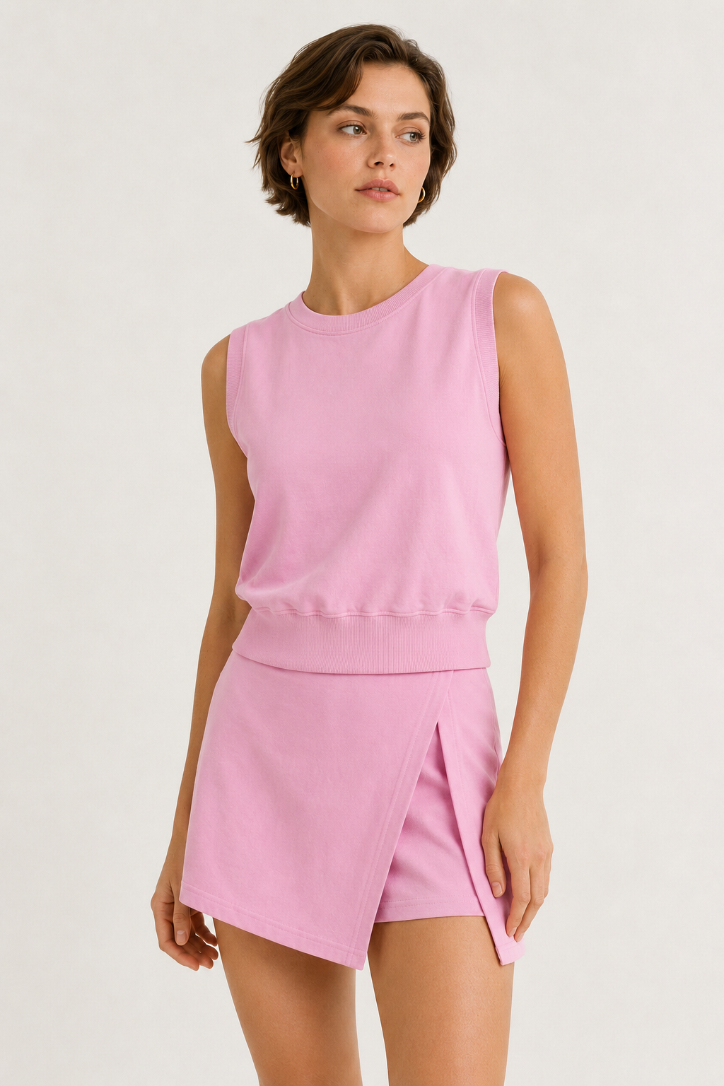 Conjunto de Falda de Algodón
