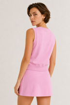 Conjunto de Falda de Algodón