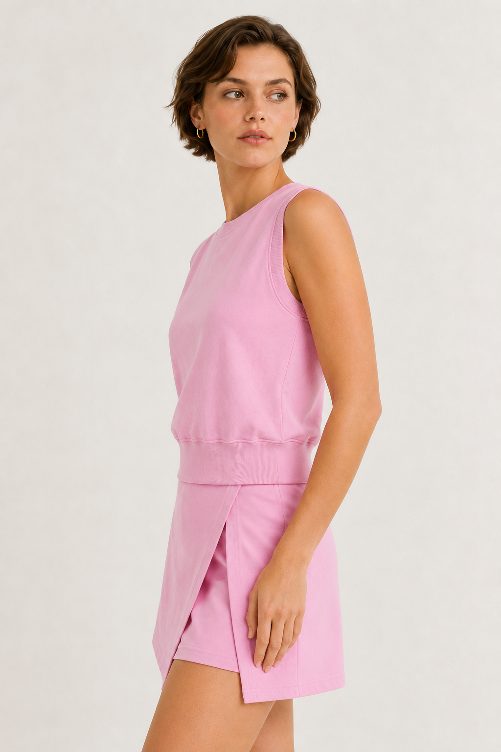 Conjunto de Falda de Algodón