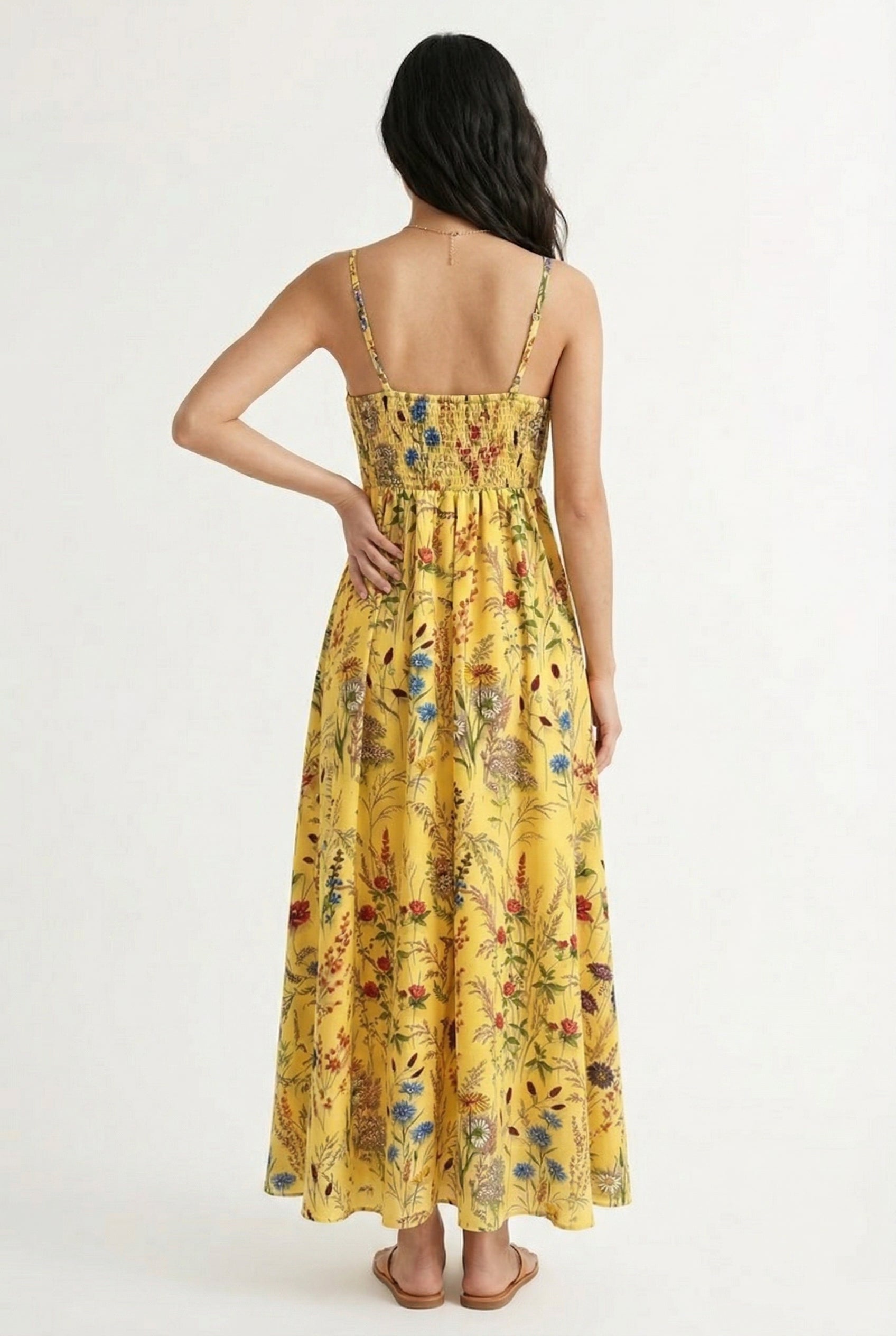 Vestido Maxi Floral Riviera