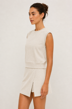 Conjunto de Falda de Algodón