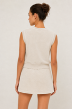 Conjunto de Falda de Algodón