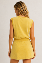 Conjunto de Falda de Algodón